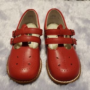 Amilio double buckle toddler leather Mary Jane